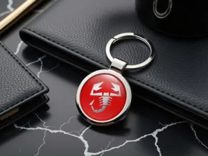 Fiat Abarth Luxury Keychain Premium Stainless Steel